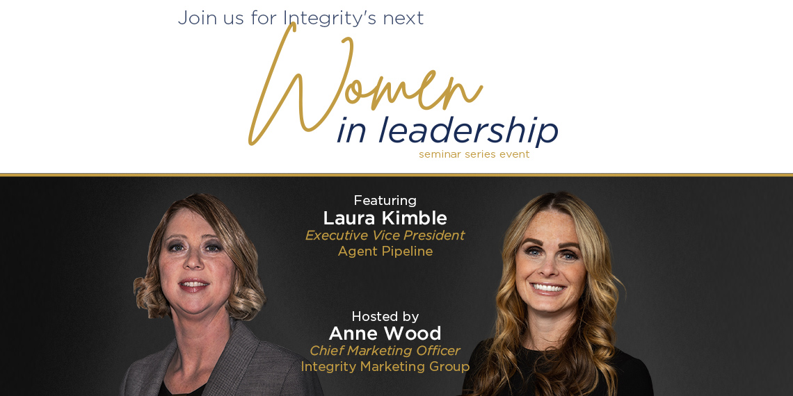 Laura Kimble joins Women in Leadership Series - Integrity