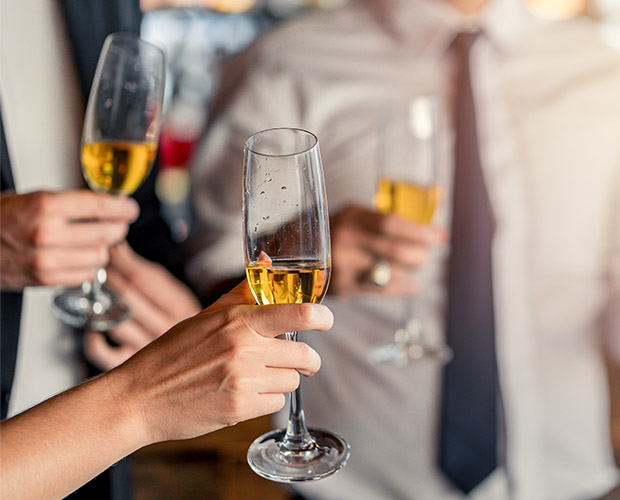 Champagne glasses